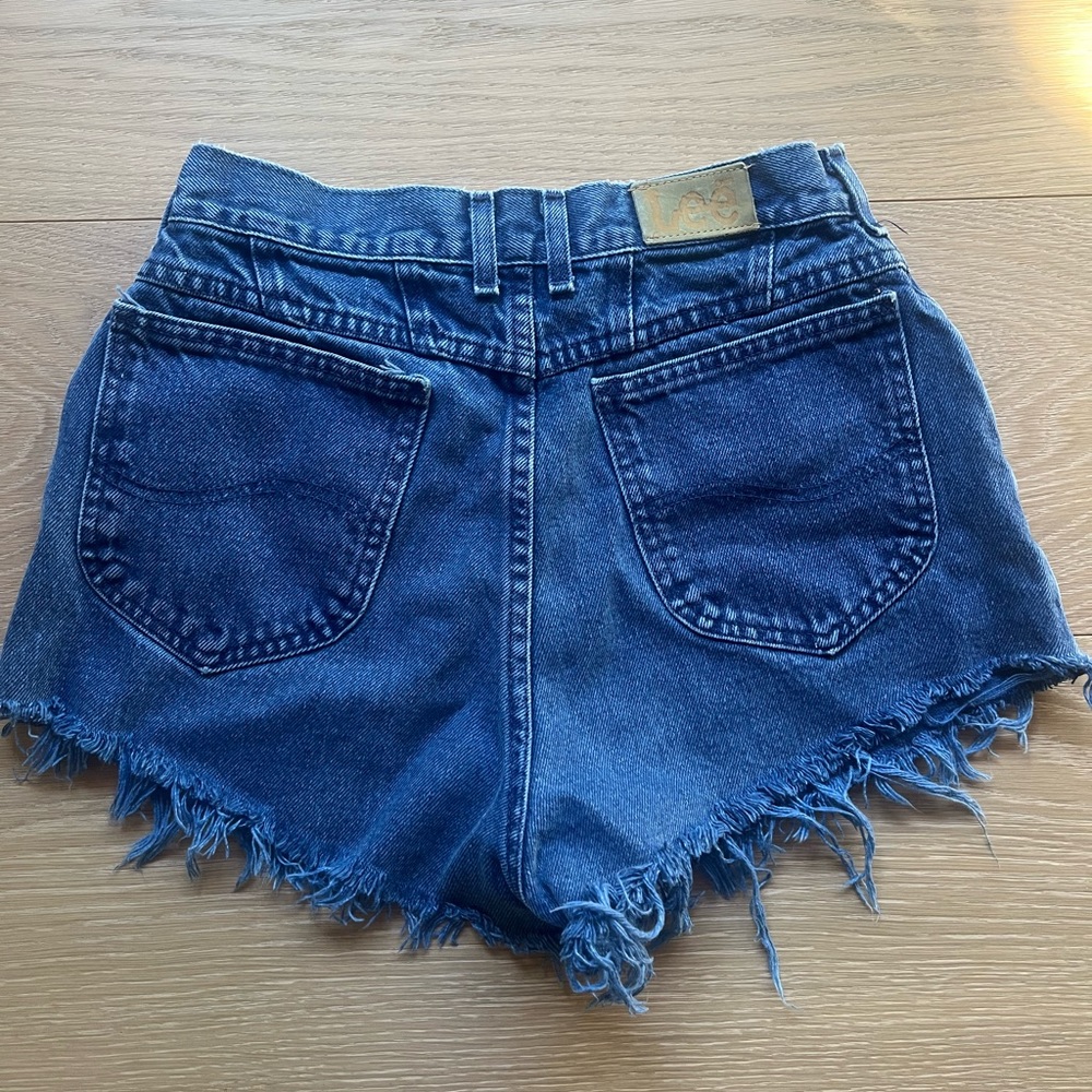 Blue Lee jean shorts